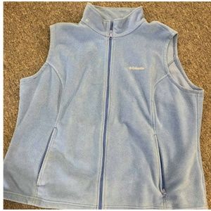 Light Blue Columbia Vest